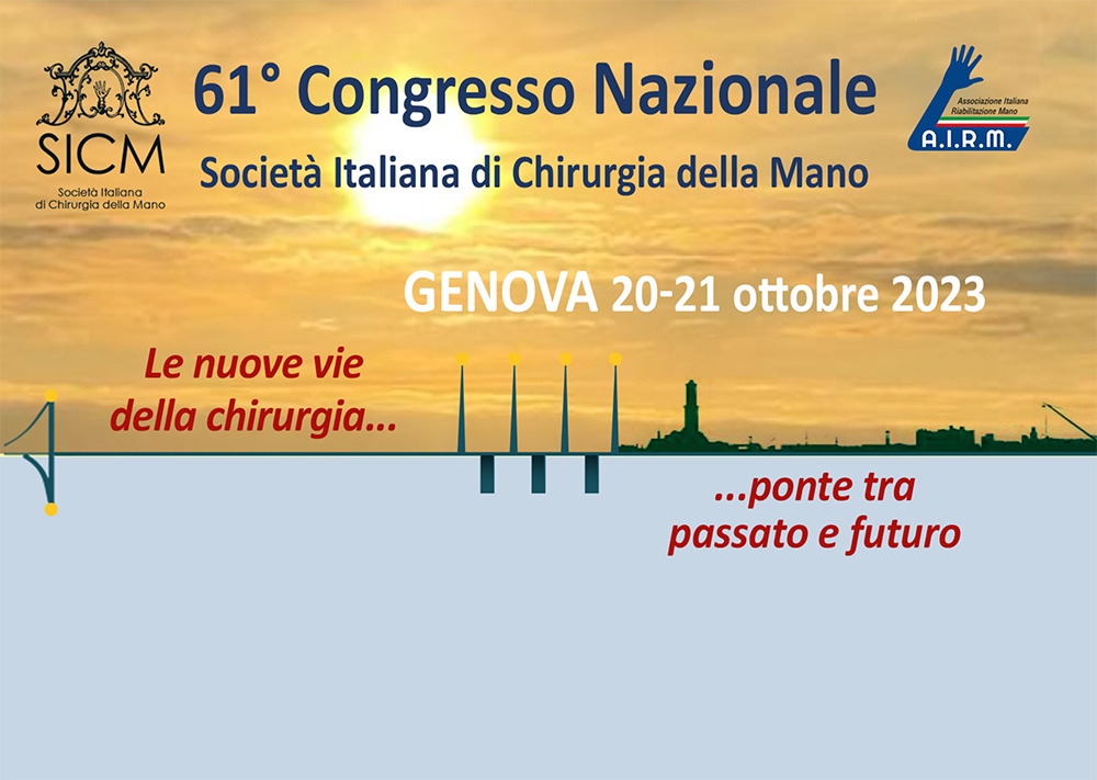 61° Congresso Nazionale Società Italiana di Chirurgia della Mano